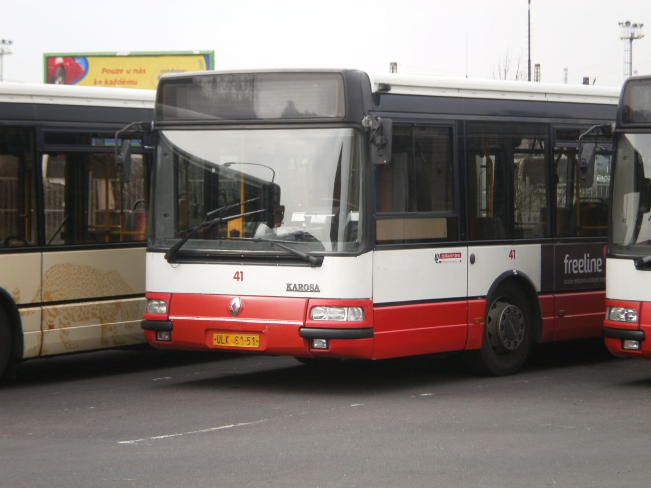 41 je jeden ze citybus z posledn dodvky z r. 1999