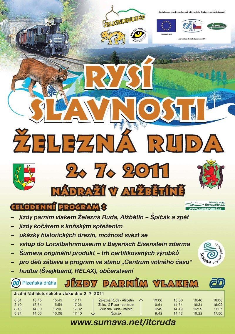 Rys slavnosti - elezn Ruda-Albtn - 2. ervence 2011