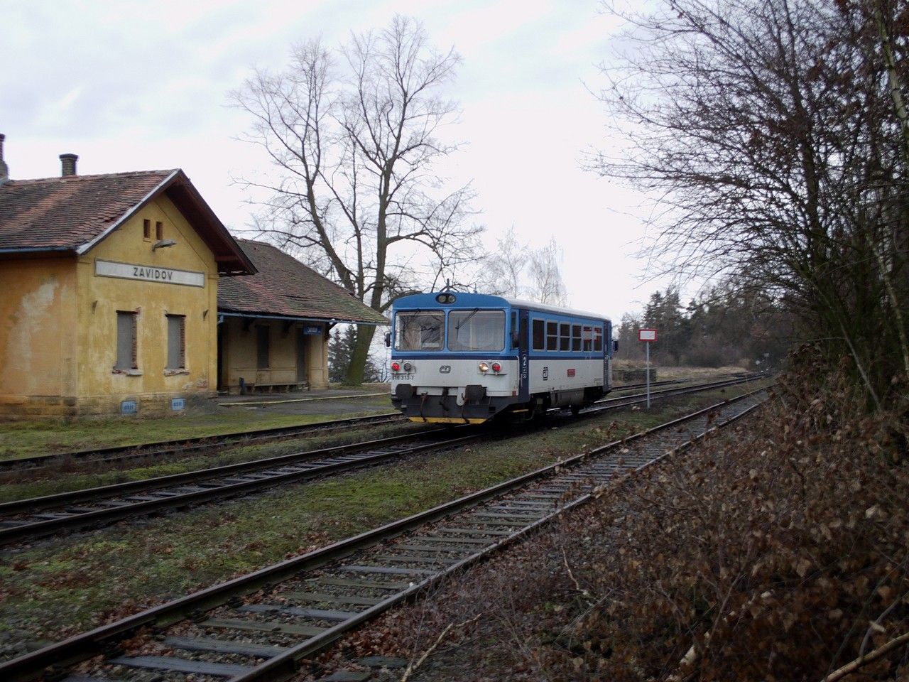 810.313 v dopravn Zavidov (162), 9.1.2013