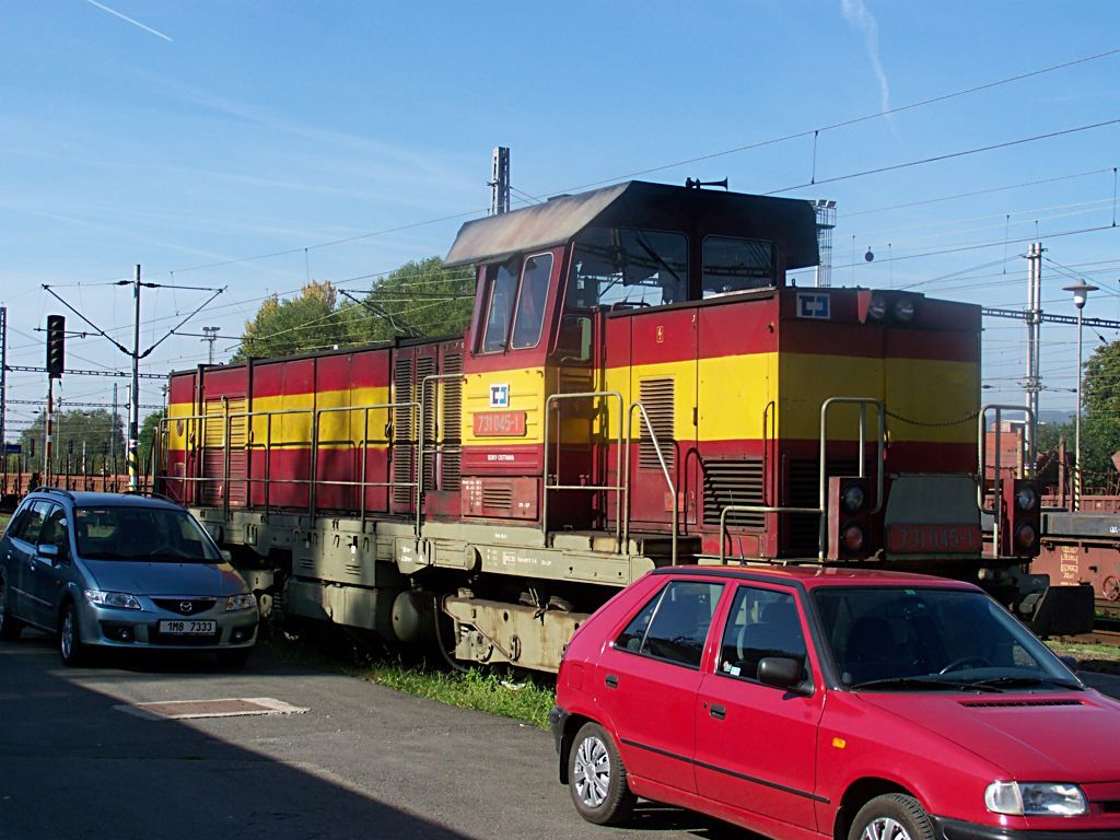 731 045 v Hranicch na Morav 27.9.2009