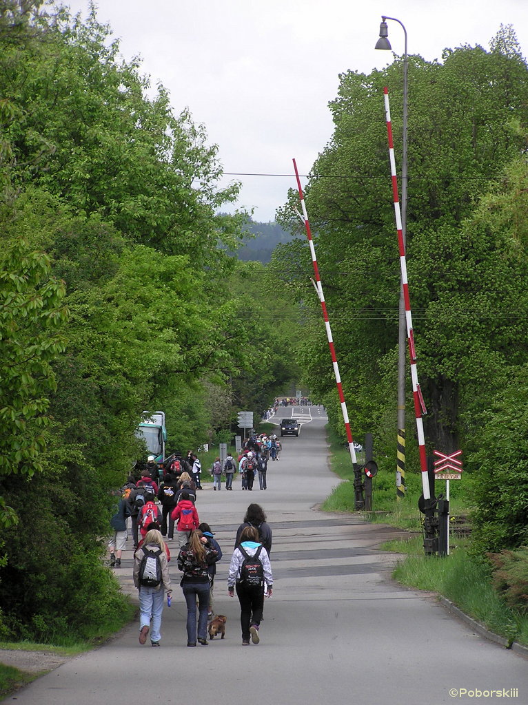 PPP, trasa z Tbora kc tra pes pejezd v Chotovinch, 15.5.2010