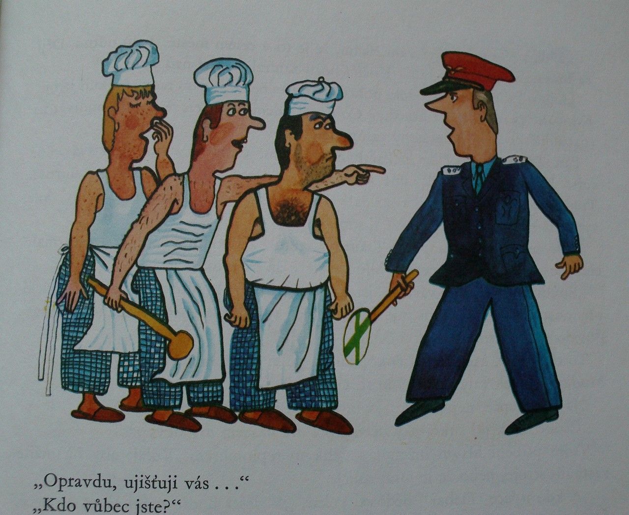 Z dtsk knihy Pohdky pro Kaenku Vry Adlov, ilustrace Miloslav Jgr