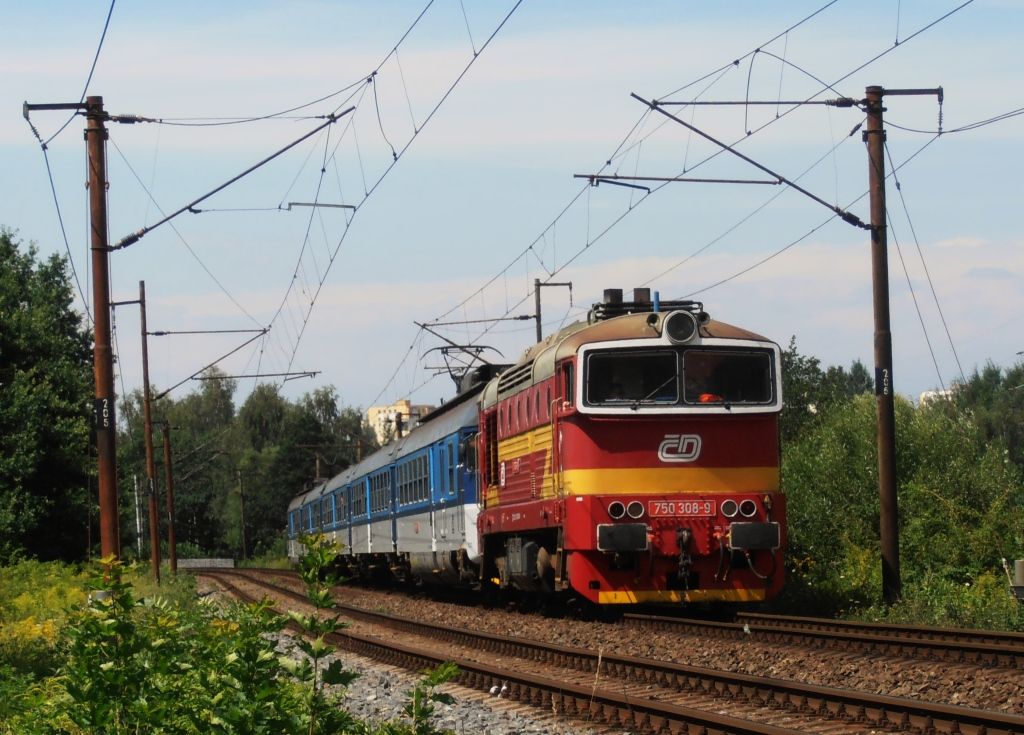 Lokomotiva 750.308, Havov-Such - Havov, 31.7.2012, Os 3420