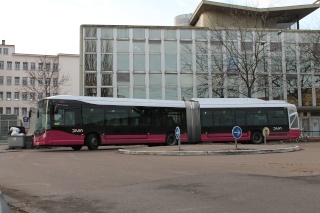 Heuliez Bus GX 427 Hybridni from Dijon (Francii)